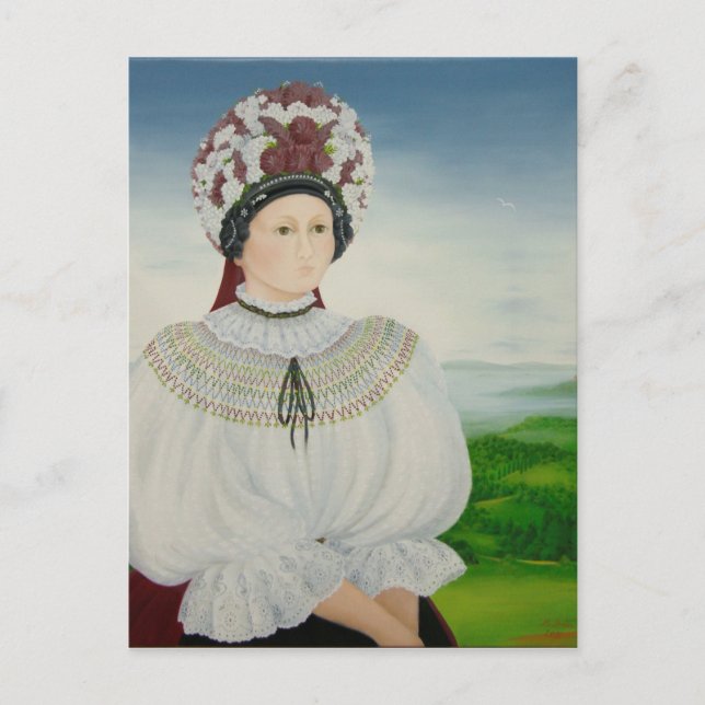 The Bride Postcard (Front)