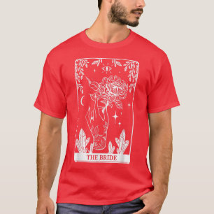 The Bride Tarot Honeymoon Gothic Wedding Bachelore T-Shirt