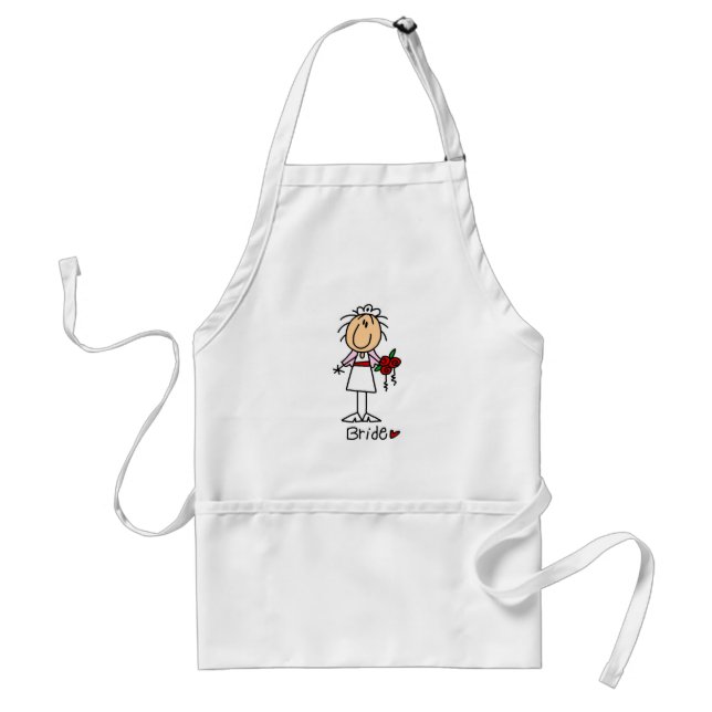 The Bride Tshirts and Gifts Adult Apron (Front)