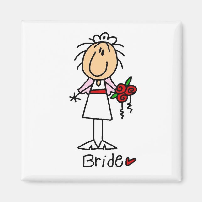 The Bride Tshirts and Gifts Magnet (Front)