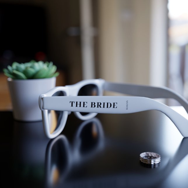 The Bride White Wedding Sunglasses (Creator Uploaded)