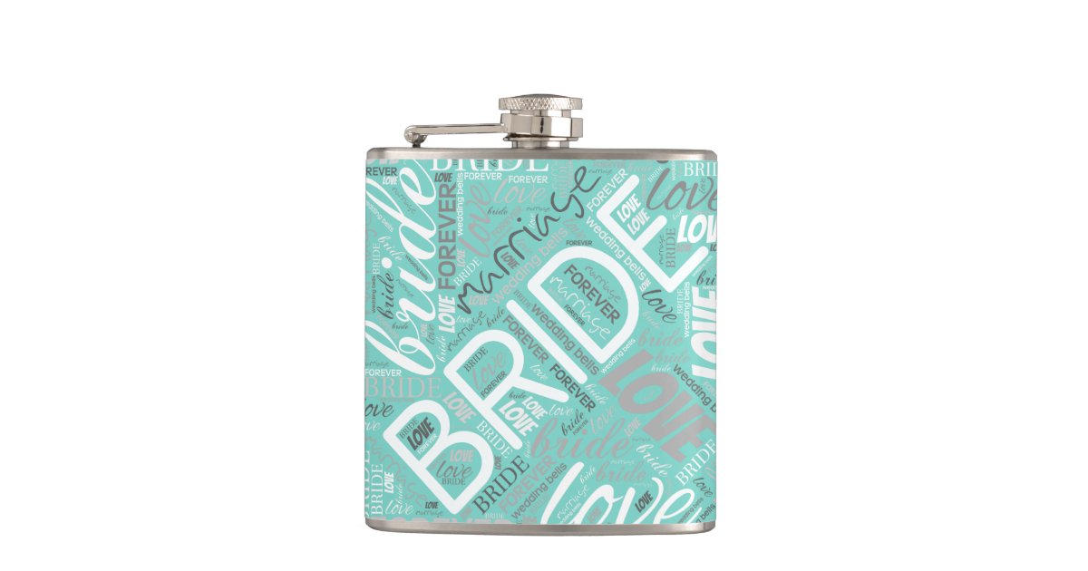Bachelorette Flask Set- 10 Bride Tribe Disposable Flasks and 2 Bride to Be  Flask