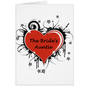 The Brides Auntie Cards