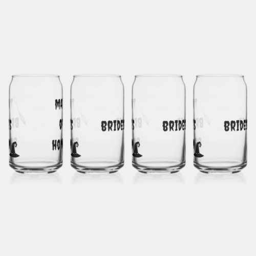 The Brides Coven Glassware Can Glass