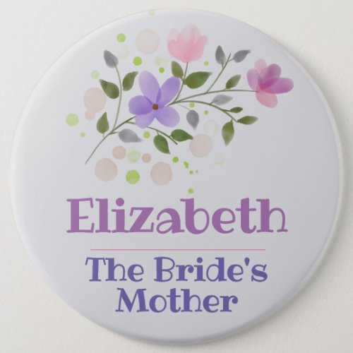 The Brides Mother Button Badge