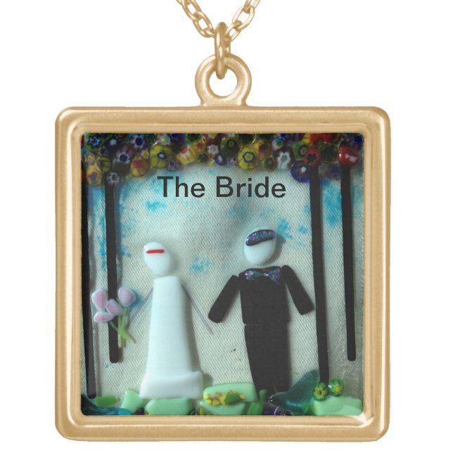 The Bride's necklace Bridal Gift (Front)