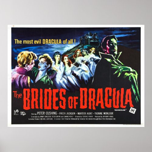 The Brides of Dracula Movie Poster