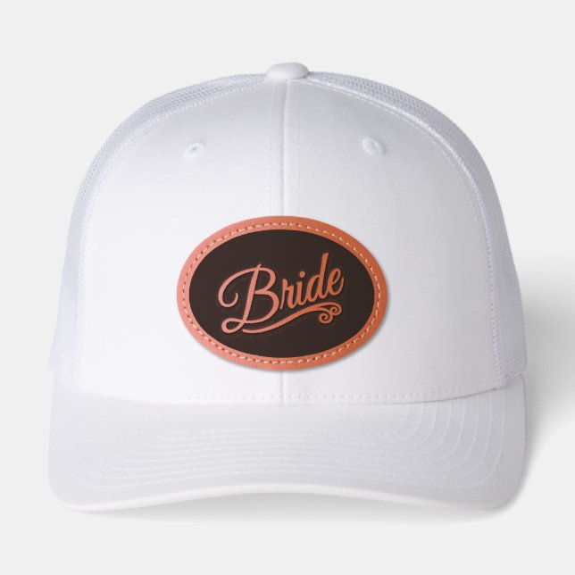 The Bride's Trucker Hat (Front)