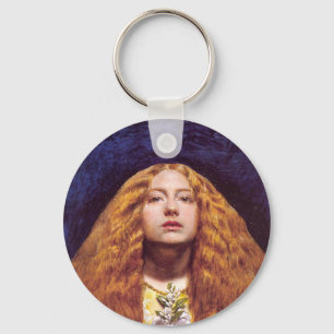 The Bridesmaid, c.1851 by John Everett Millais Keychain