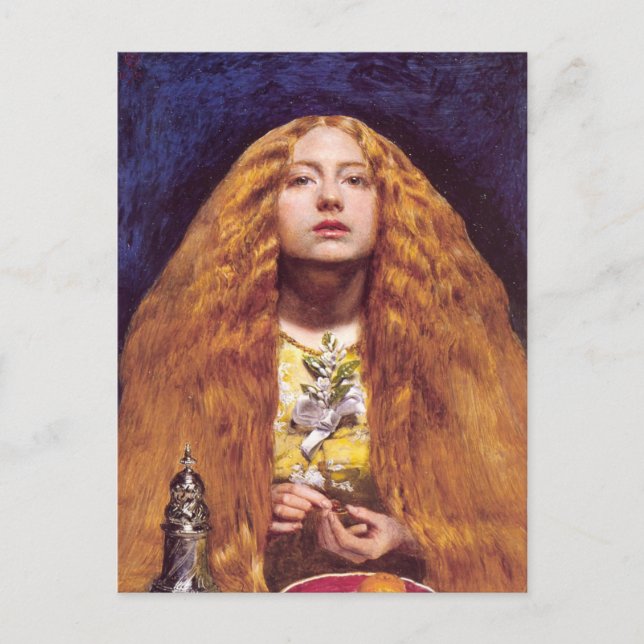 The Bridesmaid, c.1851 by John Everett Millais Postcard (Front)