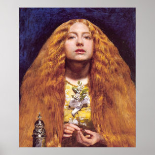 The Bridesmaid, c.1851 by John Everett Millais Poster
