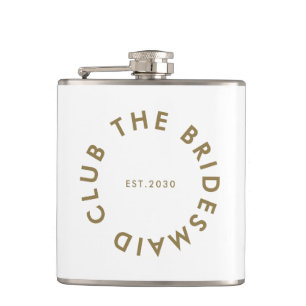 The Bridesmaid Club Bachelorette Flask