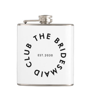 The Bridesmaid Club Bachelorette Flask