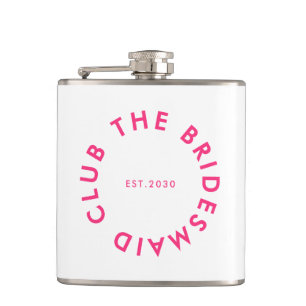 The Bridesmaid Club Bachelorette Flask