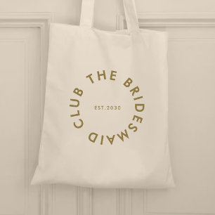 The Bridesmaid Club Bachelorette Tote Bag
