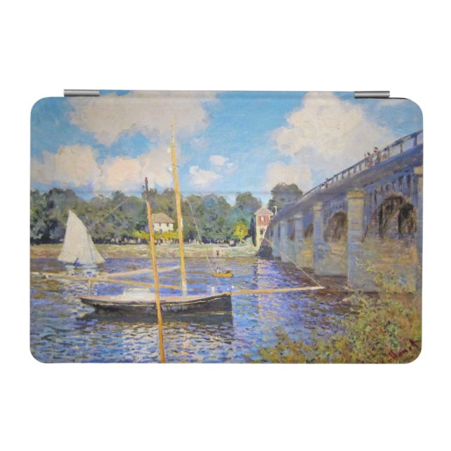 The Bridge at Argenteuil, Monet iPad Mini Cover (Horizontal)