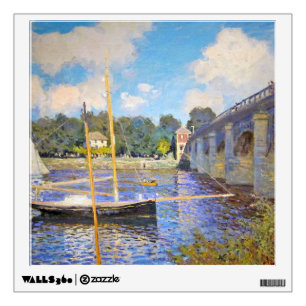 The Bridge at Argenteuil, Monet Wall Decal