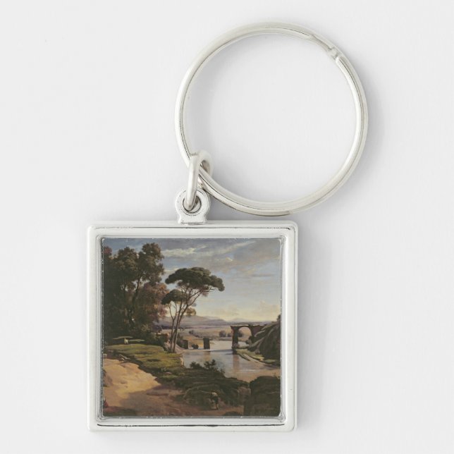 The Bridge at Narni, c.1826-27 Keychain (Front)