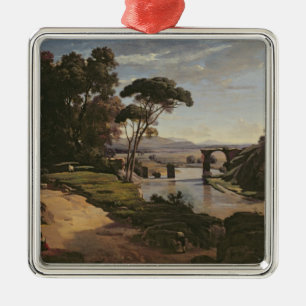 The Bridge at Narni, c.1826-27 Metal Ornament