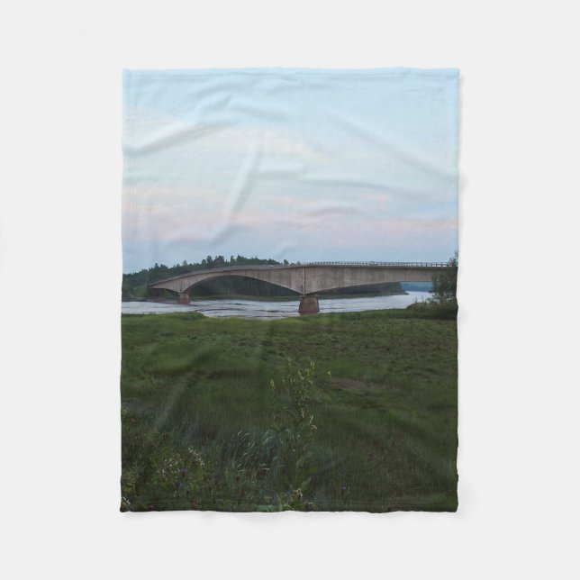 The Bridge Fleece Blanket (Front)