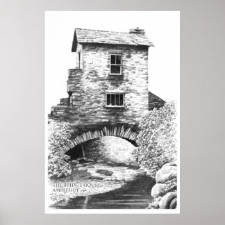 The Bridge House, Ambleside Poster