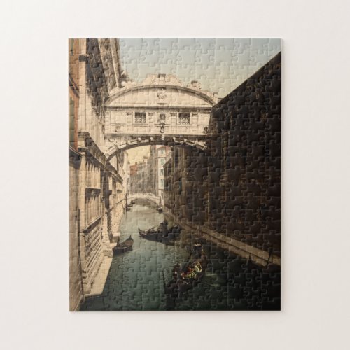 The Bridge of Sighs II Venice Italy Jigsaw Puzzle