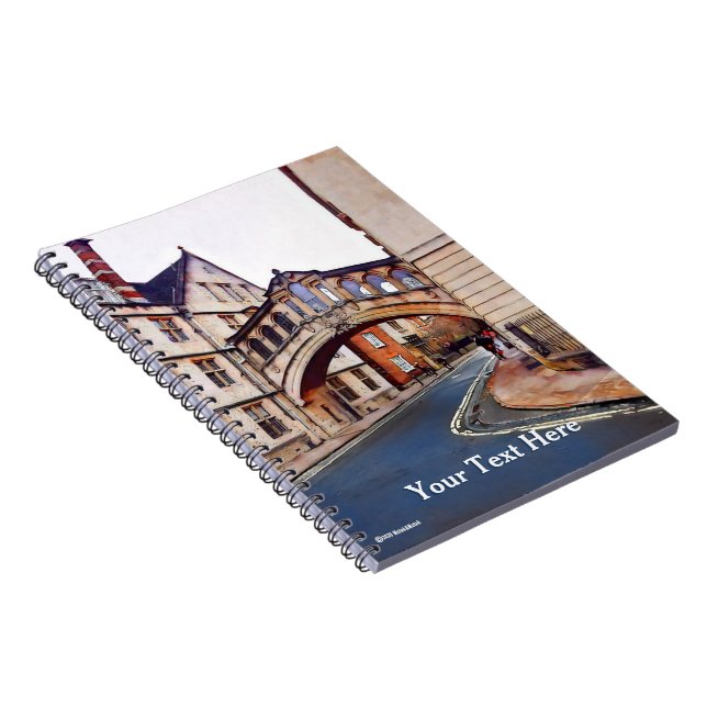 The Bridge of Sighs - Oxford Notebook (Right Side)