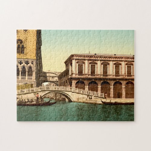 The Bridge of Sighs Venice Italy Jigsaw Puzzle