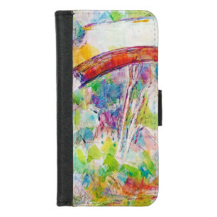 The Bridge, Paul Cezanne iPhone 8/7 Wallet Case