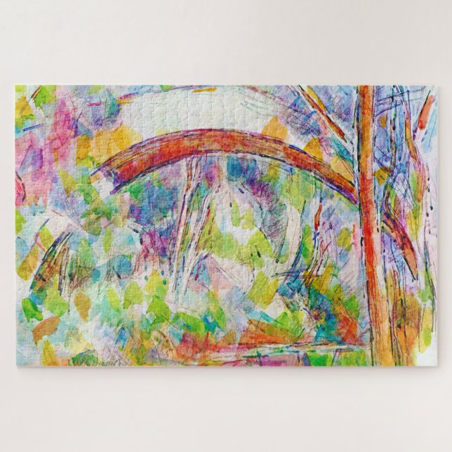 The Bridge, Paul Cezanne Jigsaw Puzzle (Horizontal)