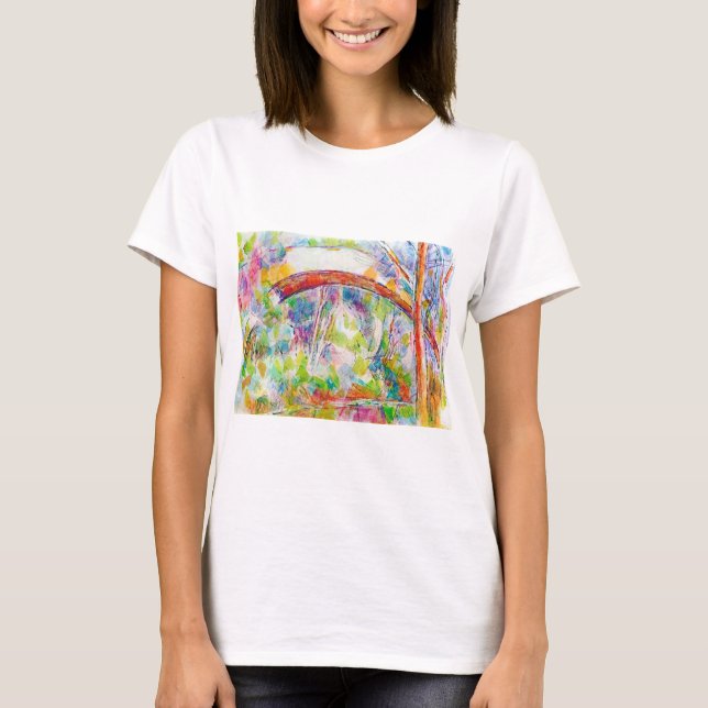 The Bridge, Paul Cezanne T-Shirt (Front)
