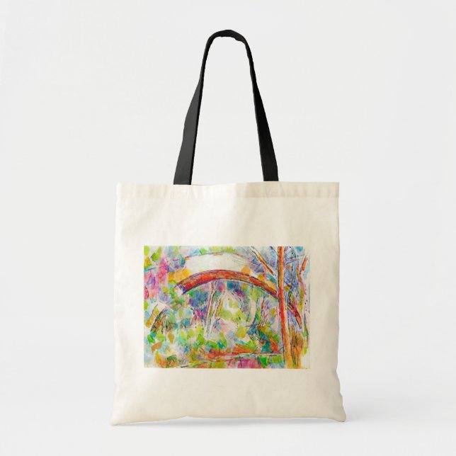 The Bridge, Paul Cezanne Tote Bag (Front)