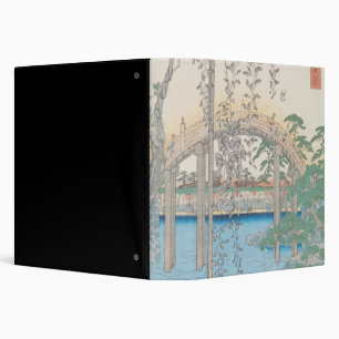 The Bridge with Wisteria or Kameido Tenjin Binder