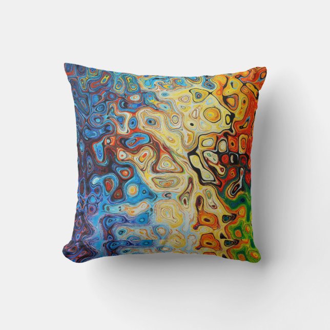 The bright colors pillows (Front)