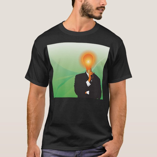 The Brightest Bulb in the Knife Drawer T-Shirt (Front)