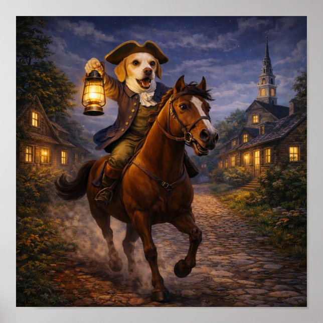 "The British Are Coming" Poster (Front)