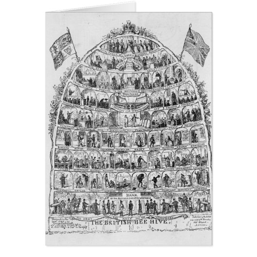 The British Beehive, 1867 Cards (Front)