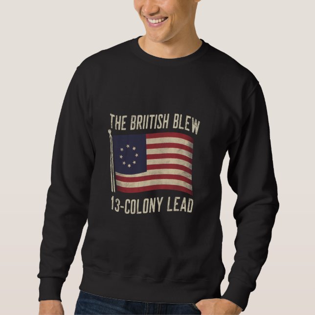 The British Blew A 13 Colony Lead Sweatshirt (Front)