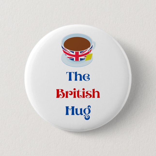 The British Hug Button (Front)
