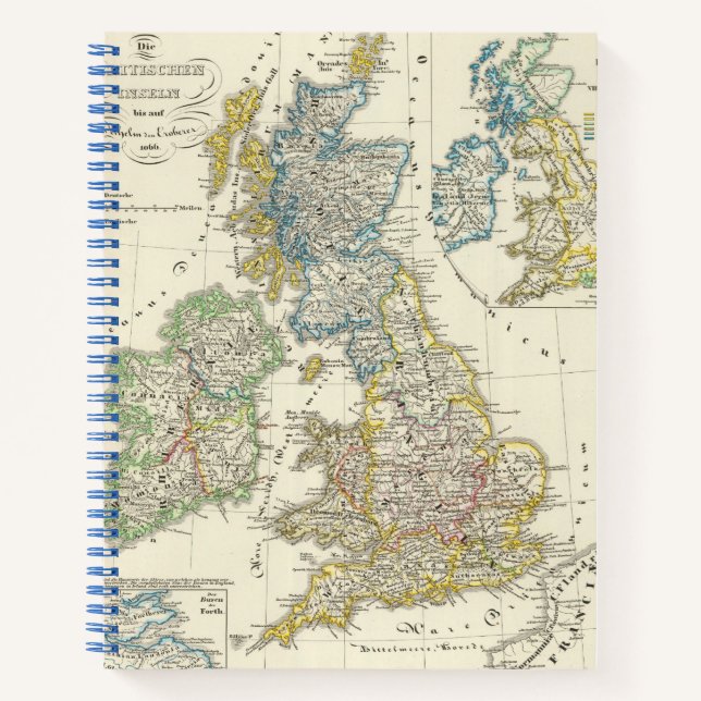 The British Isles 2 Notebook (Front)