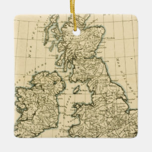The British Isles Ceramic Ornament