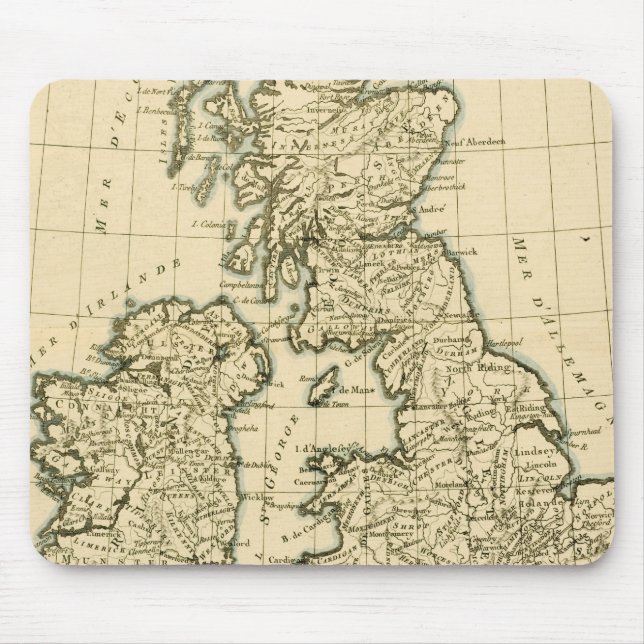 The British Isles Mouse Pad (Front)