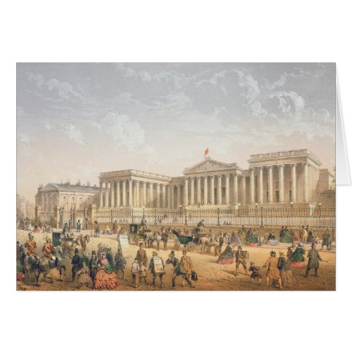 The British Museum c1862 colour litho