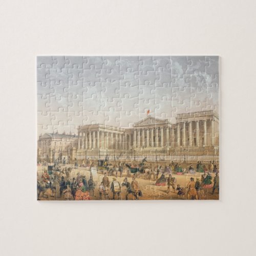 The British Museum c1862 colour litho Jigsaw Puzzle