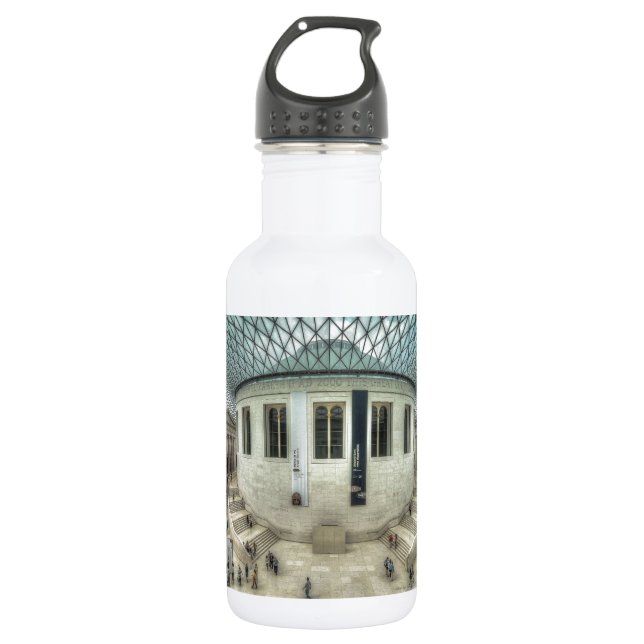 The British Museum in Summer Water Bottle (Front)