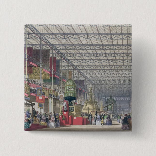 The British Nave of the Great Exhibition, 1851 (co Button (Front)