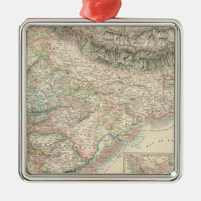 The British Possessions in the East Indies Metal Ornament (Front)