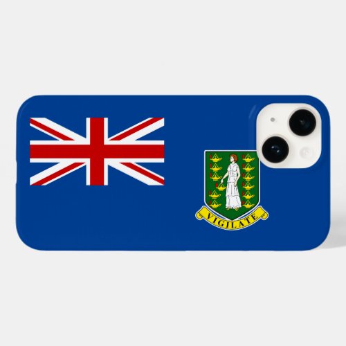 The British Virgin Islands Flag Case_Mate iPhone 14 Case