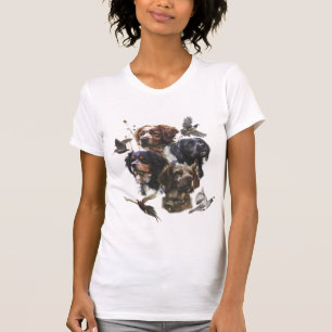 The Brittany Spaniels , Bird Hunting Season T-Shirt