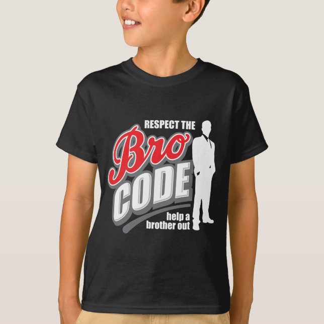 The Bro Code T-Shirt (Front)